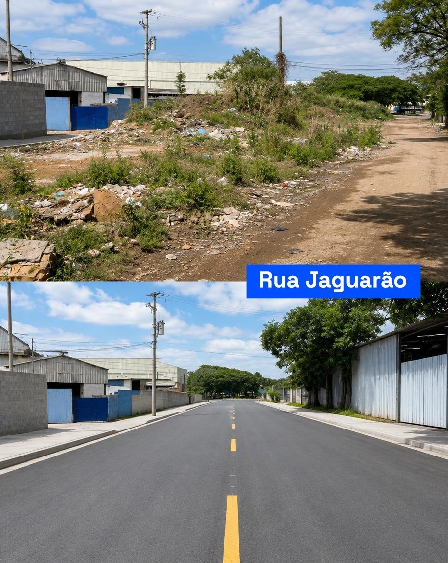 Guarulhos pavimenta oito vias no bairro Cidade Industrial Satélite Guarulhos pavimenta oito vias no bairro Cidade Industrial Satélite