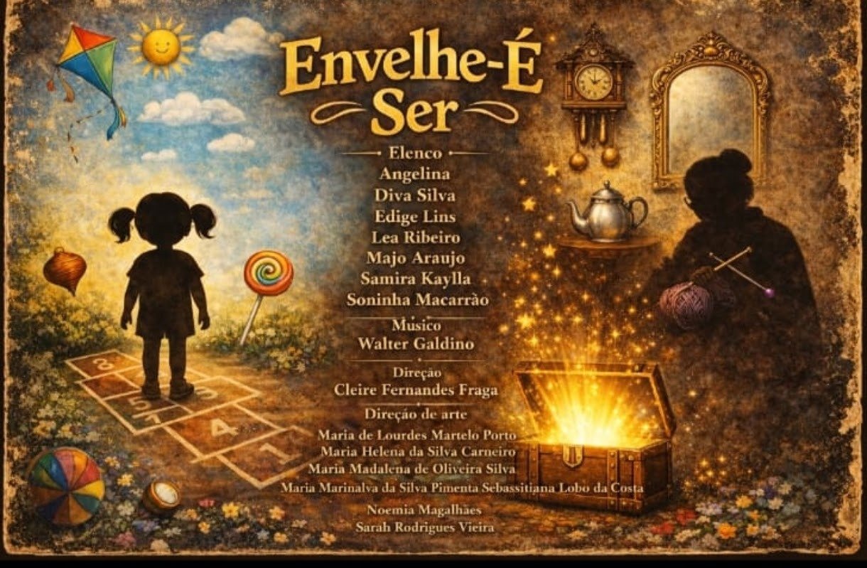 Espetáculo Envelhe-É-Ser celebra vivências no Teatro Padre Bento